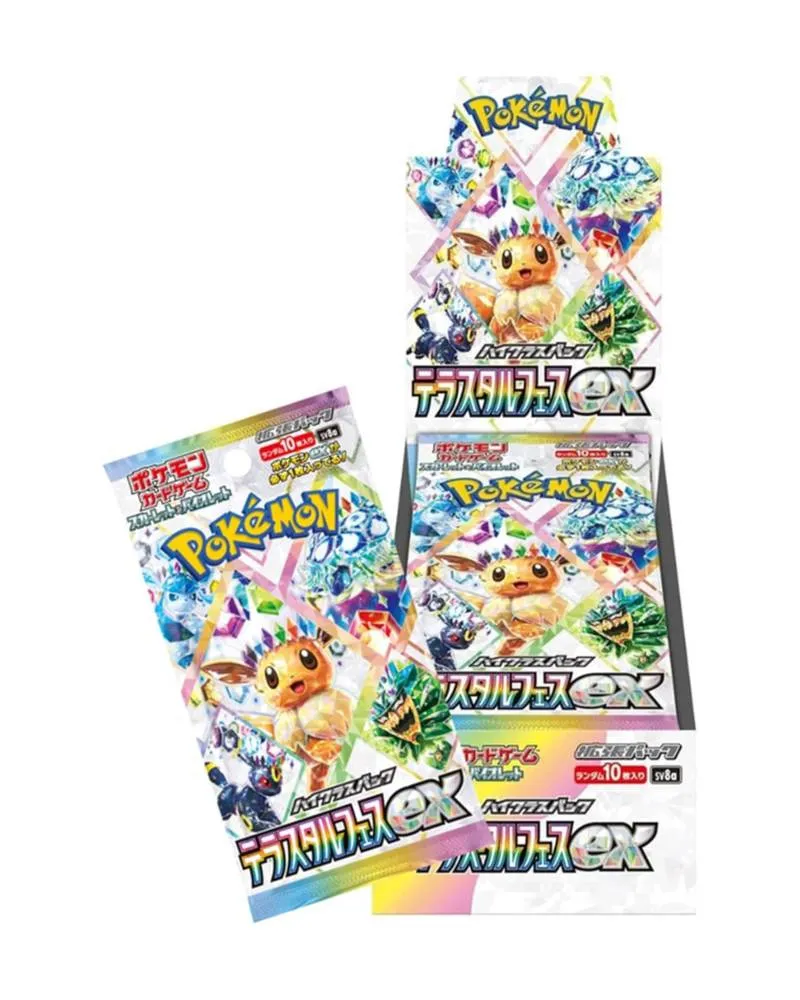 Drustvena igra - Pokemon TCG - SV8a - Terestal Fest ex  Booster Pack - JPN 