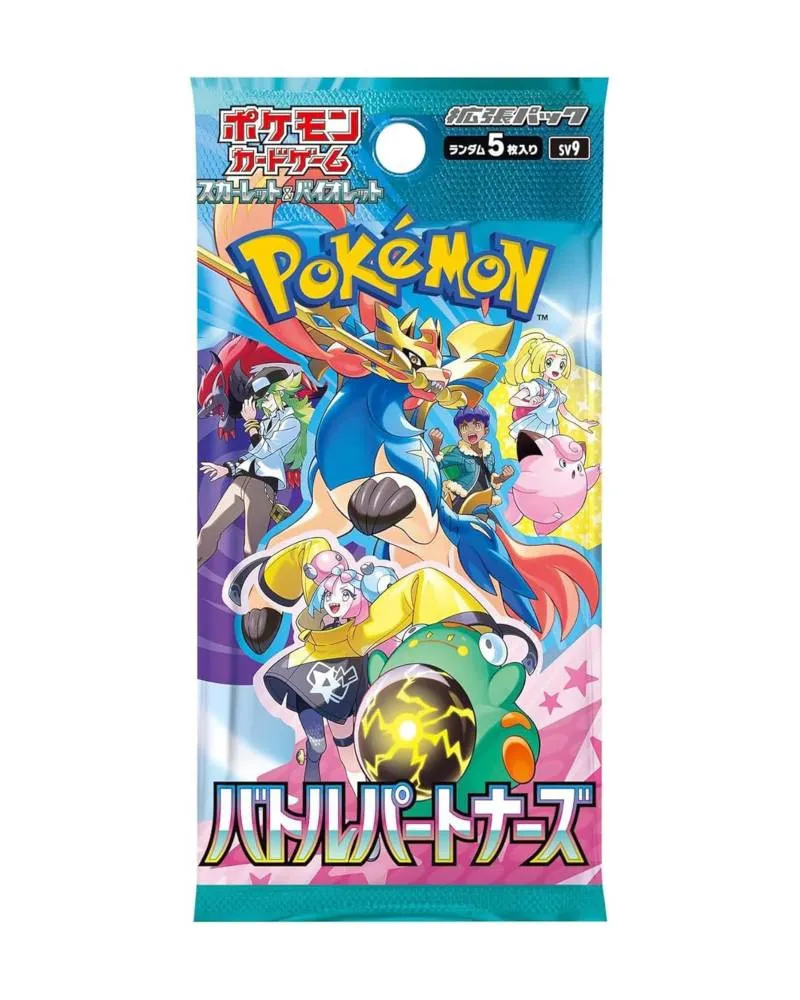 Drustvena igra - Pokemon TCG - SV9 - Battle Partners Booster Pack - JPN 