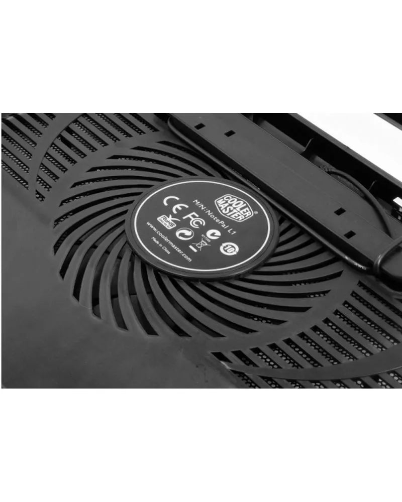 Postolje i hladnjak za laptop Cooler Master NotePal L1 Black 