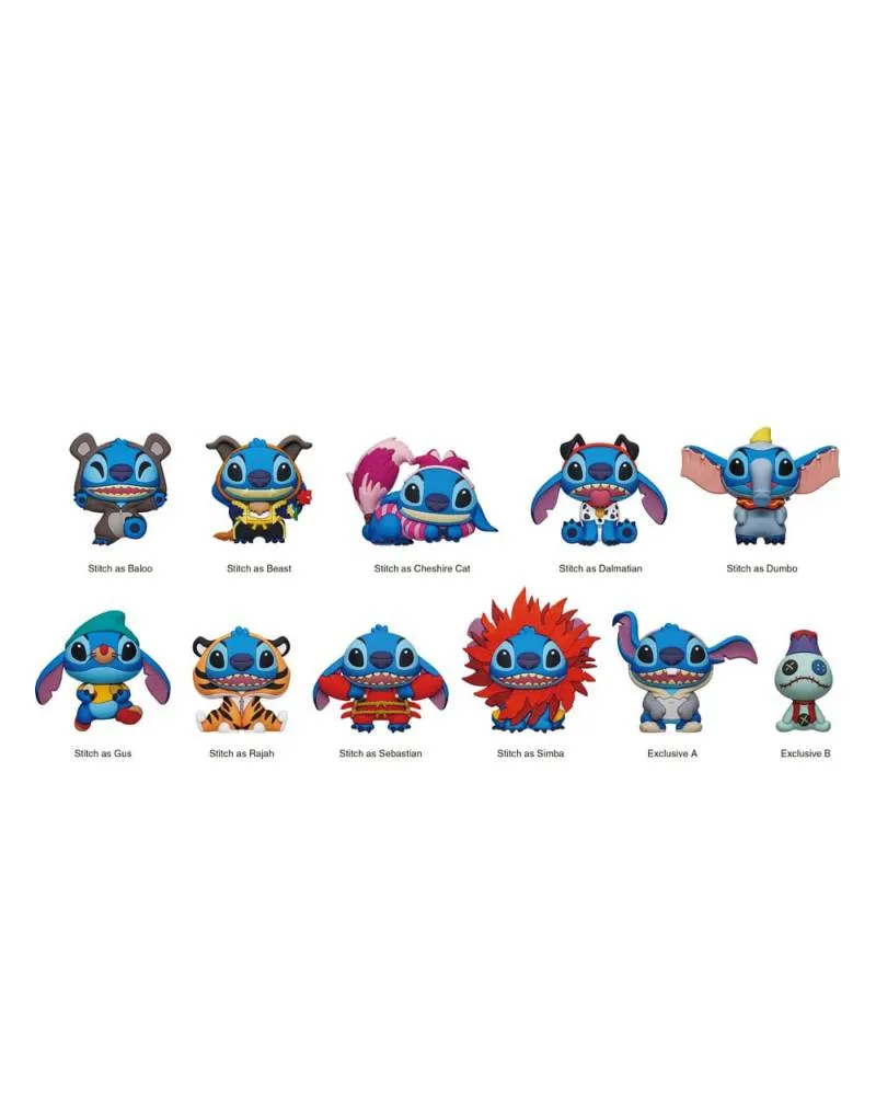 Privezak Disney - Lilo & Stitch Series 1 - Stitch In Costume Bag Clips 