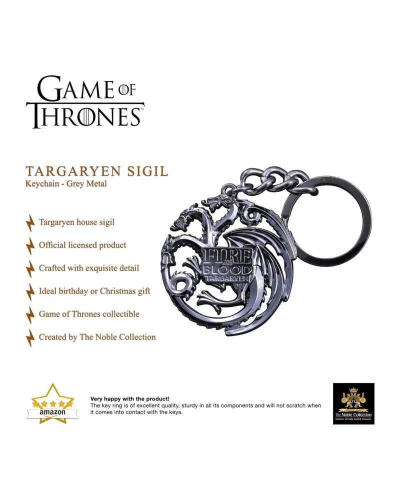 Privezak Game Of Thrones - Targaryen Sigil 