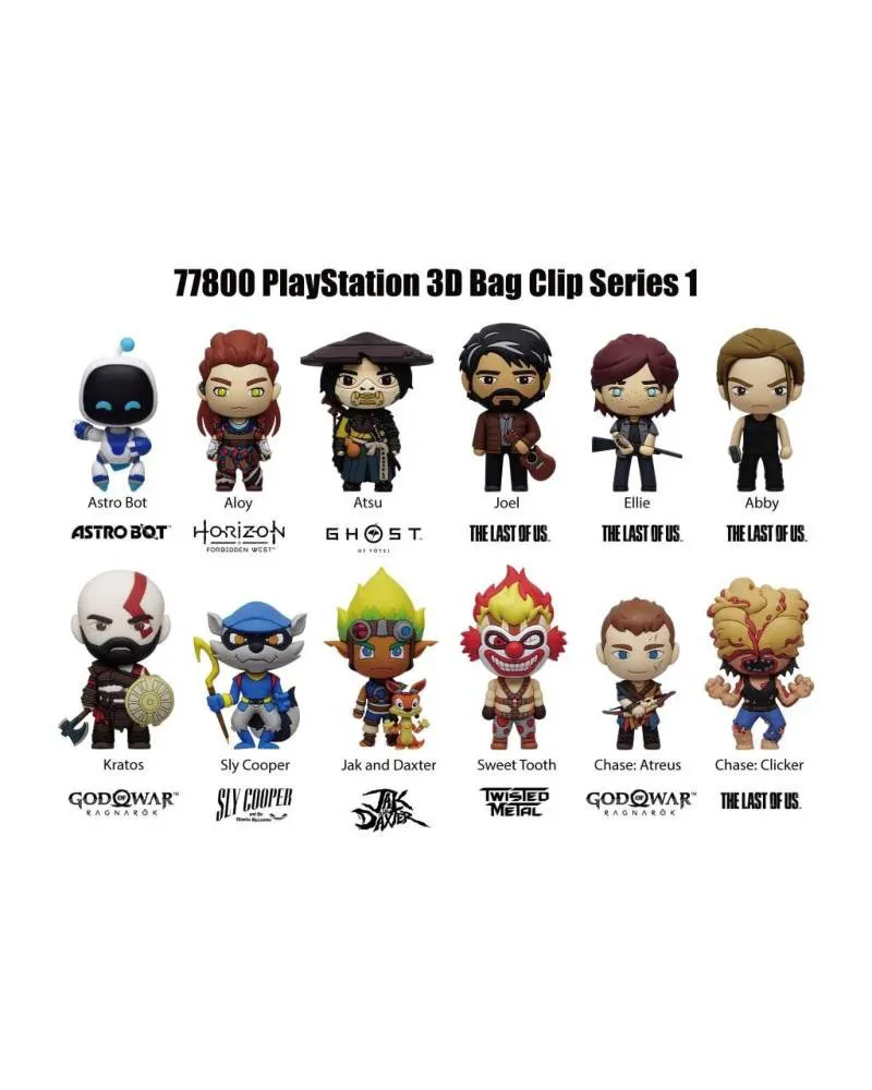 Privezak Playstation Clips Series 1 - Bag Clips 