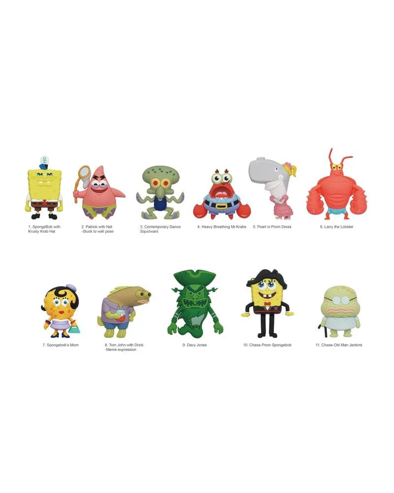 Privezak SpongeBob Squarepants Classics Series 4 - Bag Clips 