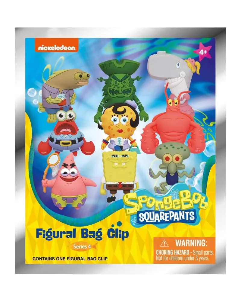 Privezak SpongeBob Squarepants Classics Series 4 - Bag Clips 