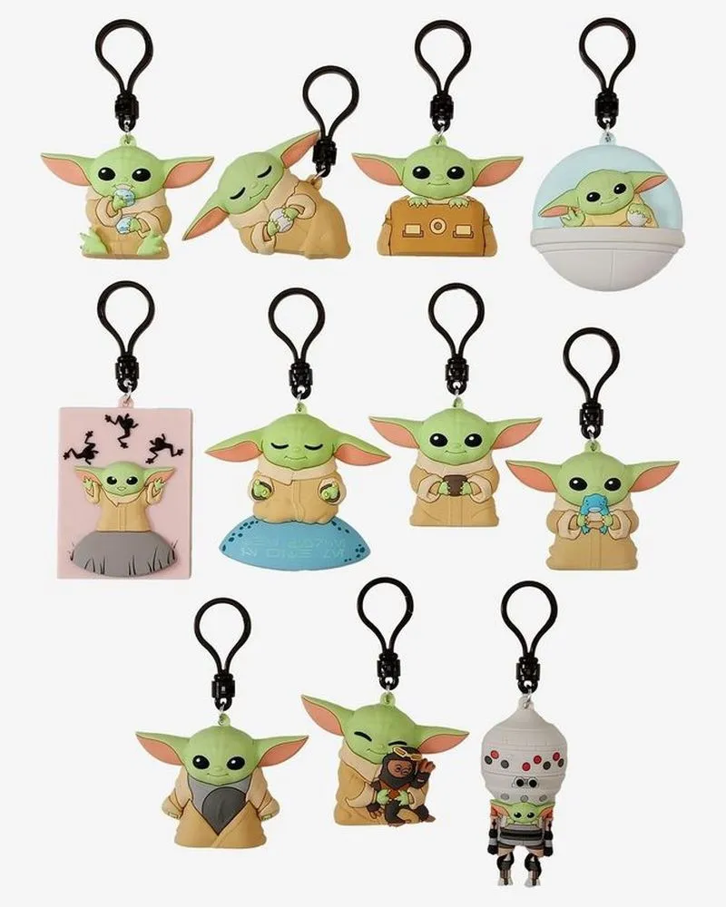 Privezak Star Wars - Best Of Grogu - Bag Clips 