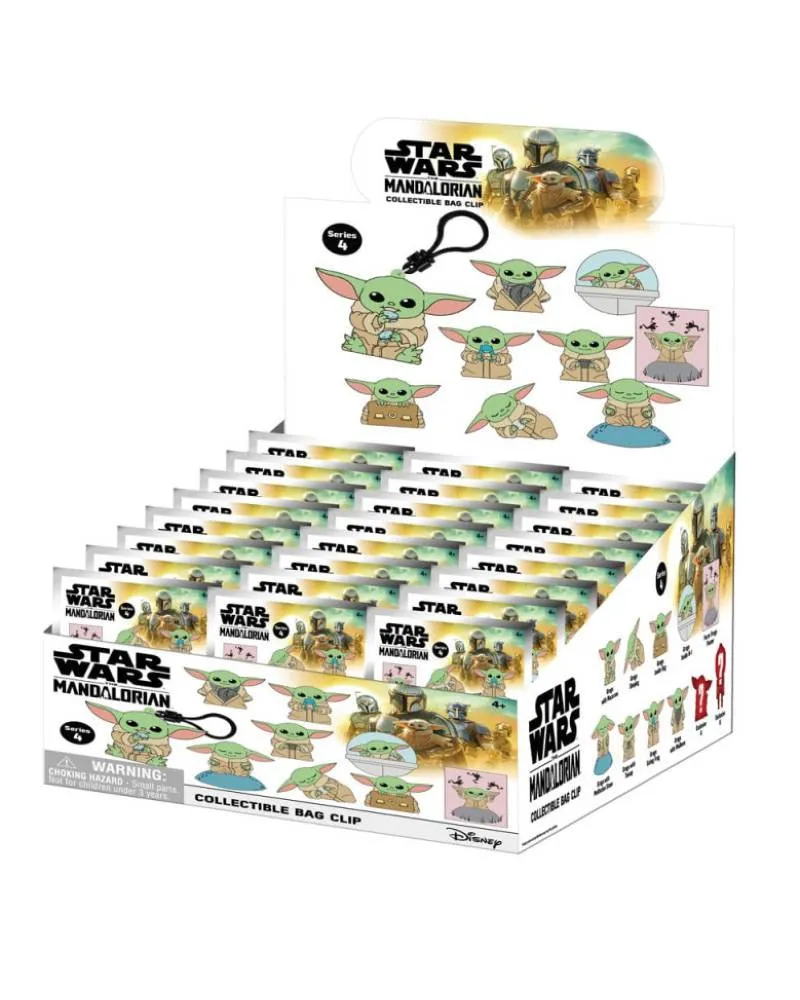 Privezak Star Wars - Mandalorian Series 1 - Foam Bag Clips 