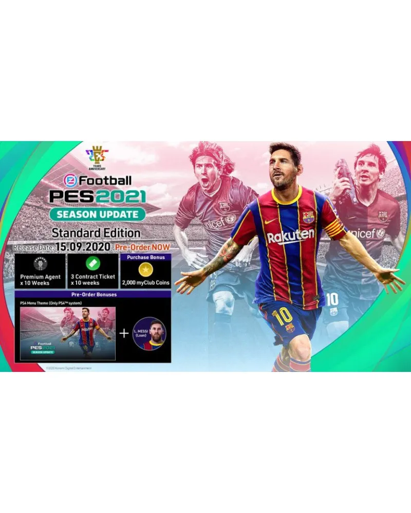 PS4 eFootball PES 2021 Season Update 