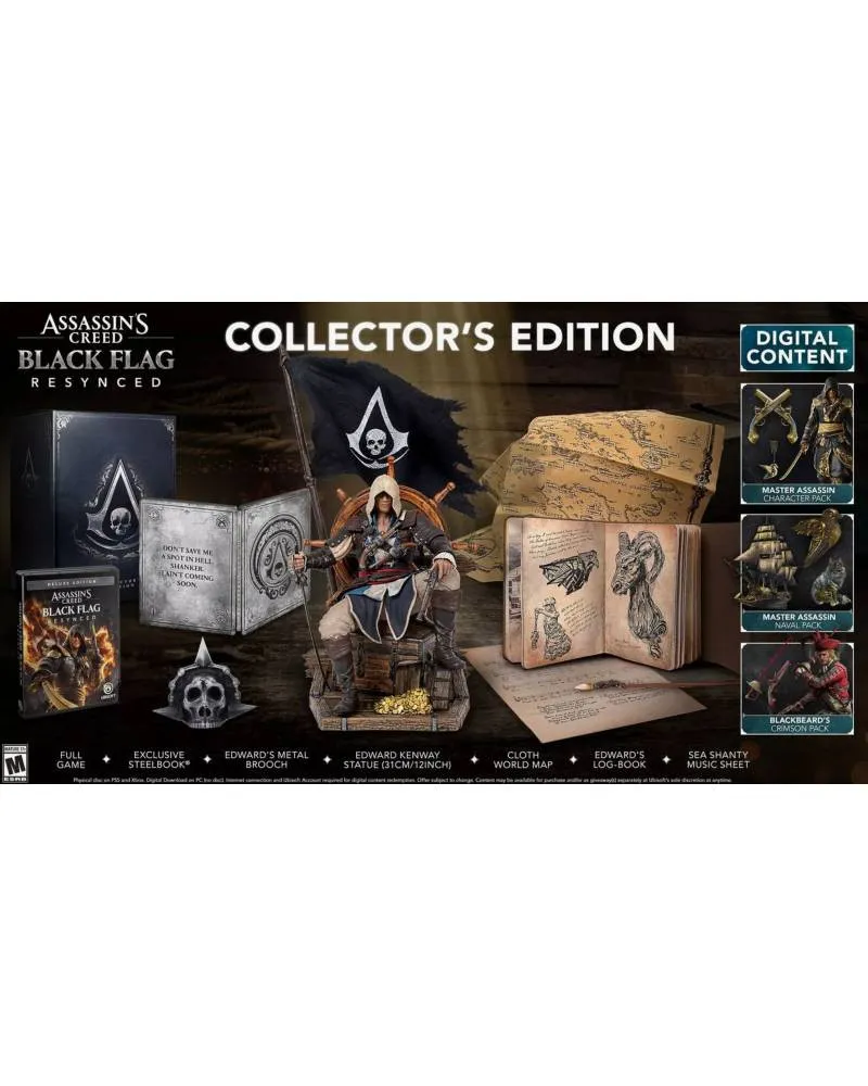 PS5 Assassin's Creed - Black Flag Resynced - Collectors Edition 