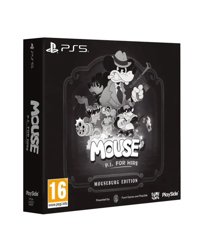 PS5 Mouse - P.I. For Hire - Mouseburg Edition 