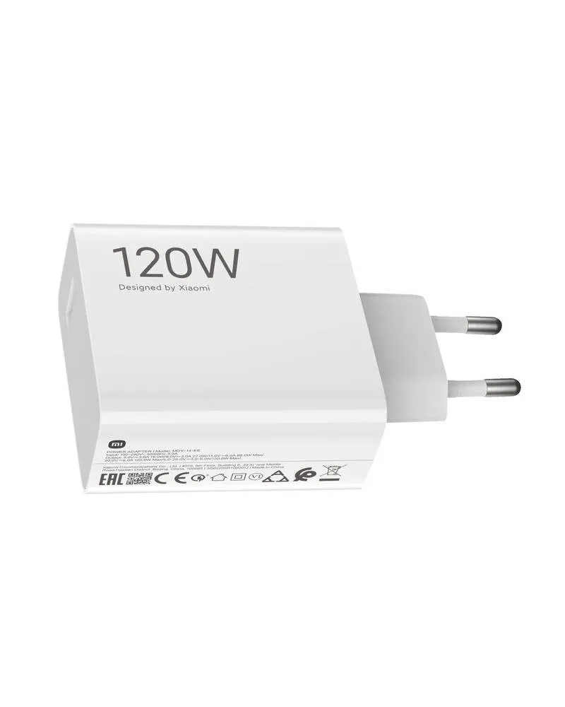 Punjač za Mobilni Telefon / Laptop Xiomi 120W HyperCharge Combo (Type-A) 