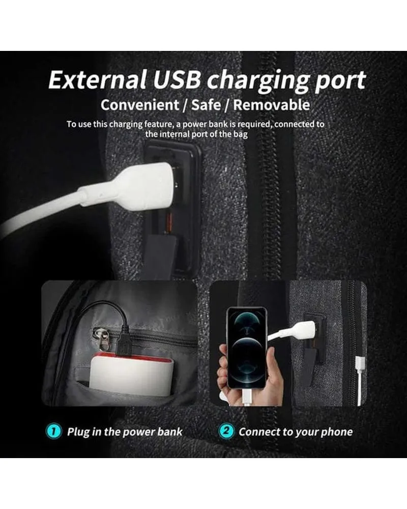 Ranac Tigernu T-B3221C 15.6'' - Black Grey 