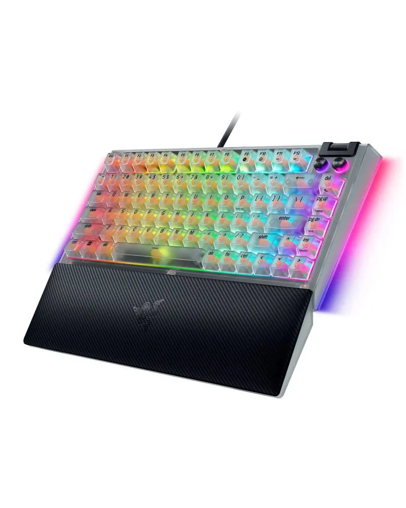 Tastatura Razer BlackWidow V4 75% Hot-swappable - Phantom White Edition 