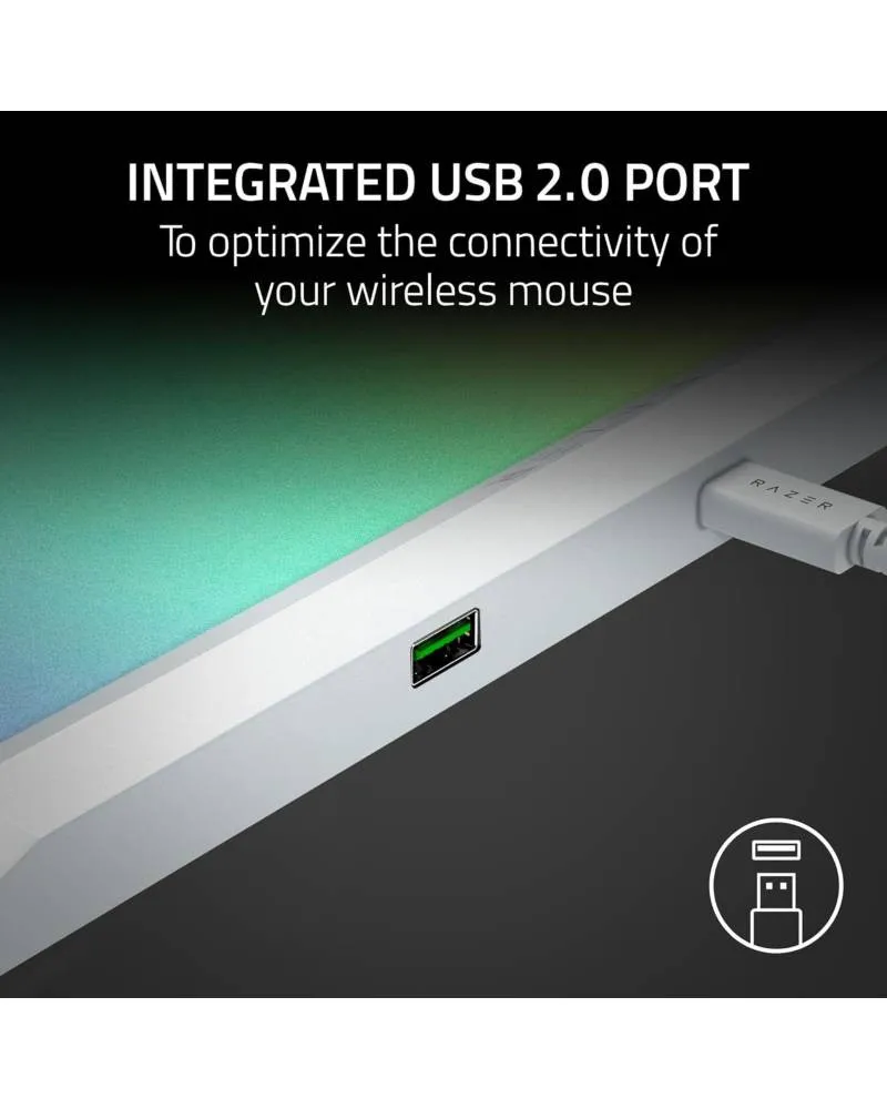 Podloga Razer Firefly V2 Pro - Phantom White Edition 