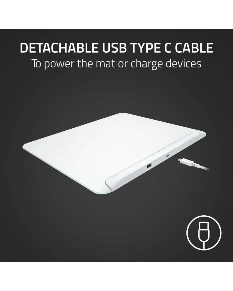 Podloga Razer Firefly V2 Pro - Phantom White Edition 