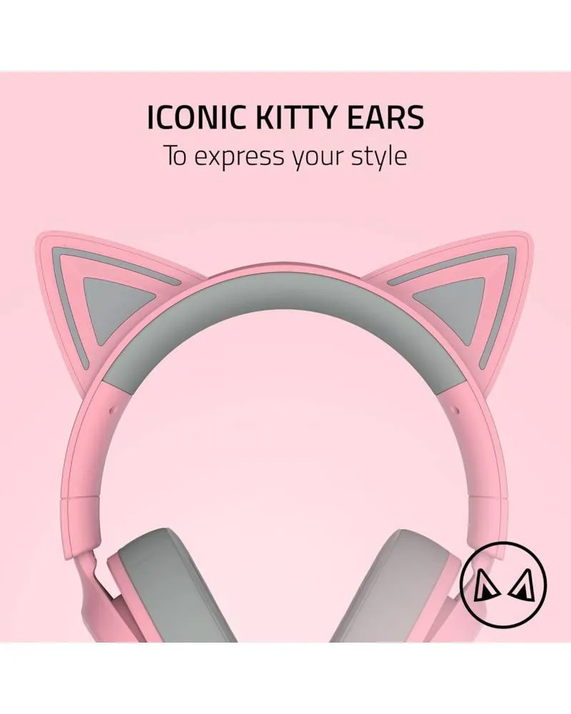 Slušalice Razer Kraken Kitty Edition V3 X - Quartz Edition 