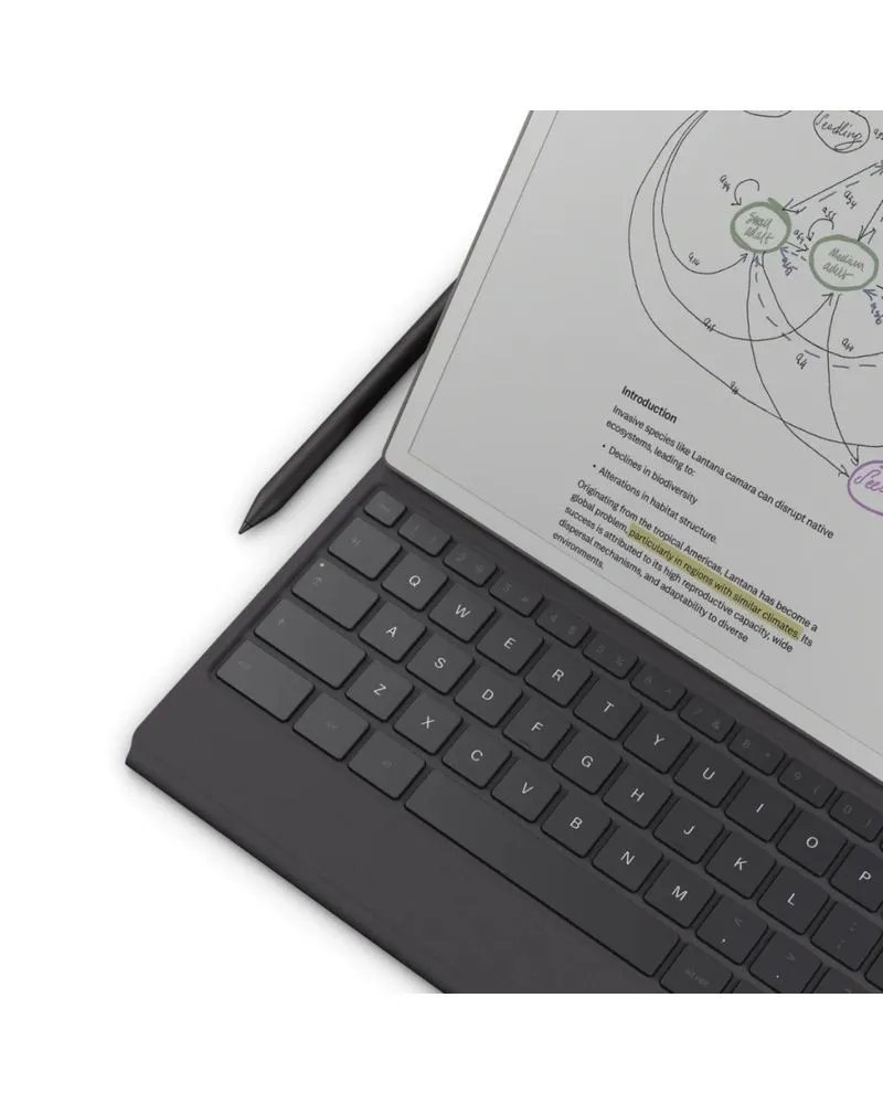 reMarkable Paper Pro Type Folio tastatura – DE raspored (tamno siva) 