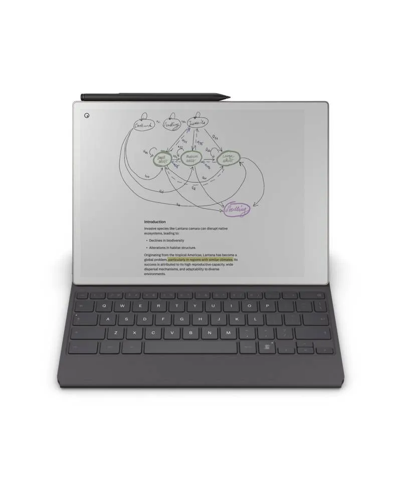 reMarkable Paper Pro Type Folio tastatura – DE raspored (tamno siva) 