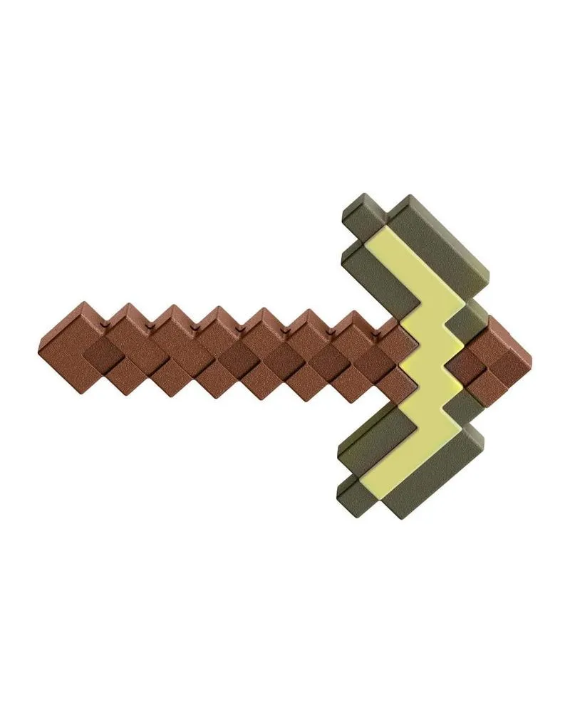 Replica Minecraft - Gold Pickaxe - Plastic 