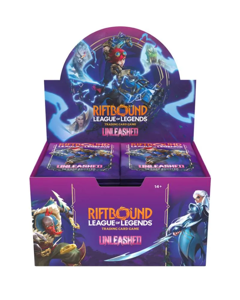 Društvena igra - Board Game - Riftbound League of Legends LoL - TCG Unleashed Booster 
