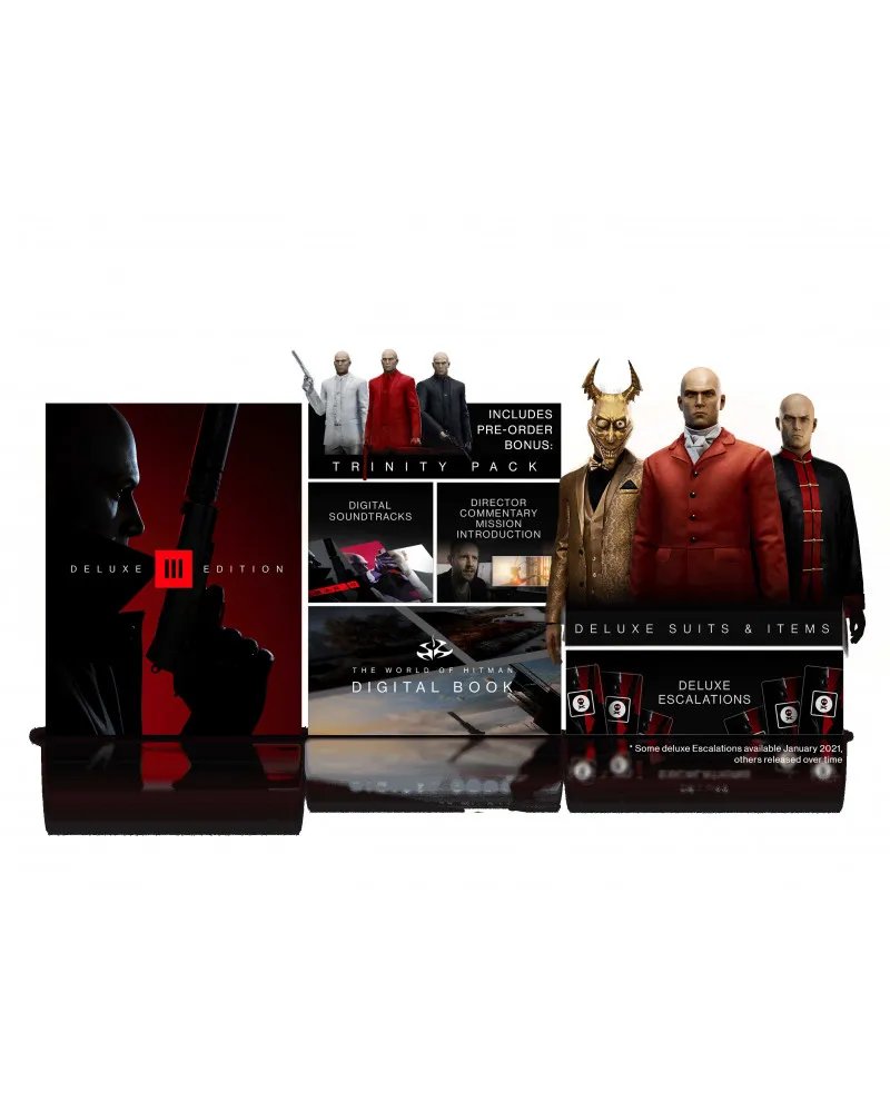 PS4 Hitman 3 Deluxe edition 