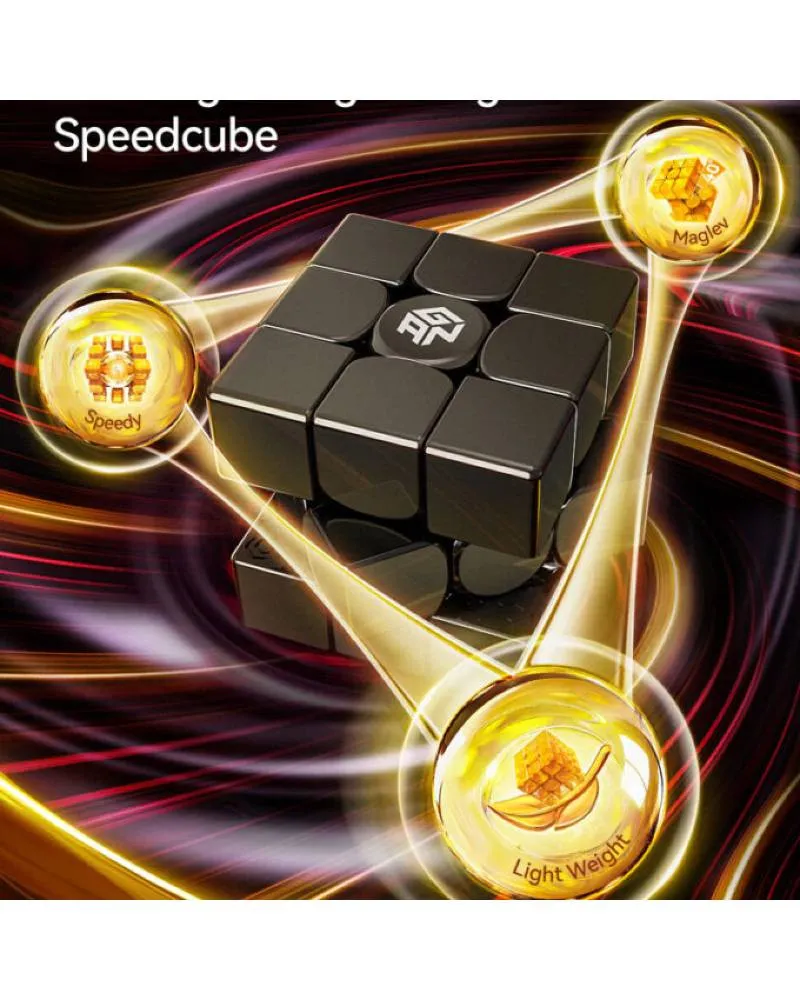 Rubikova kocka - GAN 15 Maglev - 3x3 UV Stickerless 