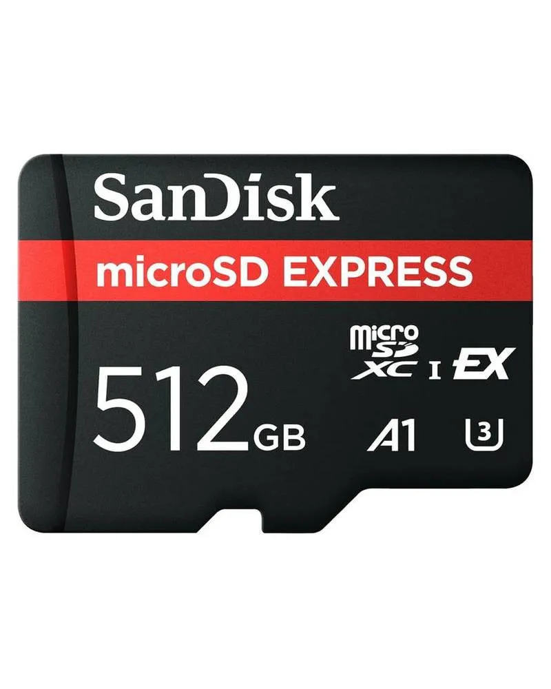 SanDisk Memory Card Express Micro SDXC  Ultra 512GB 650MB/s, C10 Class 