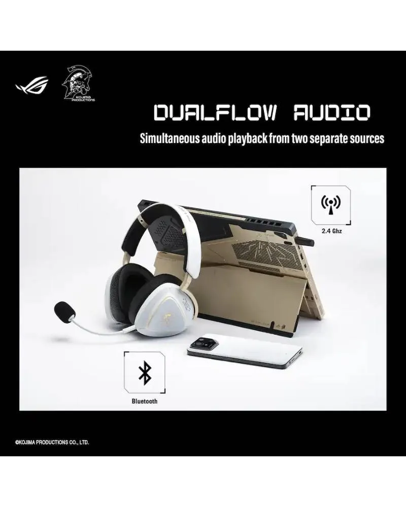 Slušalice Asus ROG Delta II - KJP - A703 White Wireless 