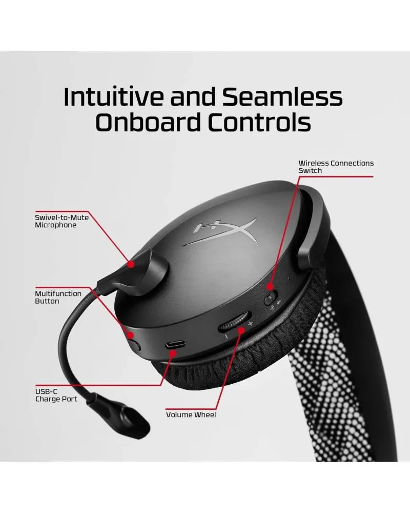 Slušalice HyperX Cloud Jet Wireless - Black 