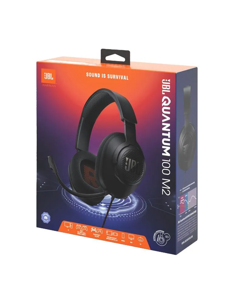 Slušalice JBL Quantum 100 M2 - Black 