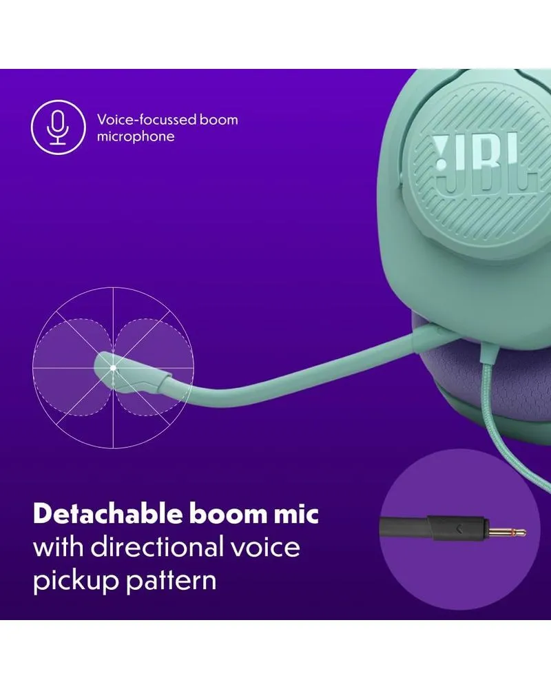 Slušalice JBL Quantum 100 M2 - Cyan 