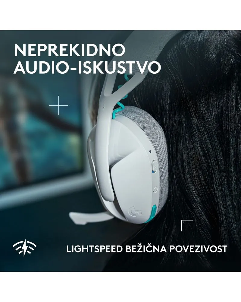 Slušalice Logitech G321 - White 