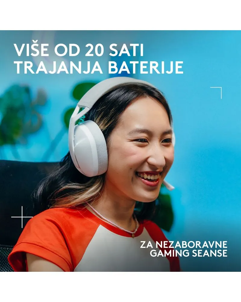 Slušalice Logitech G321 - White 