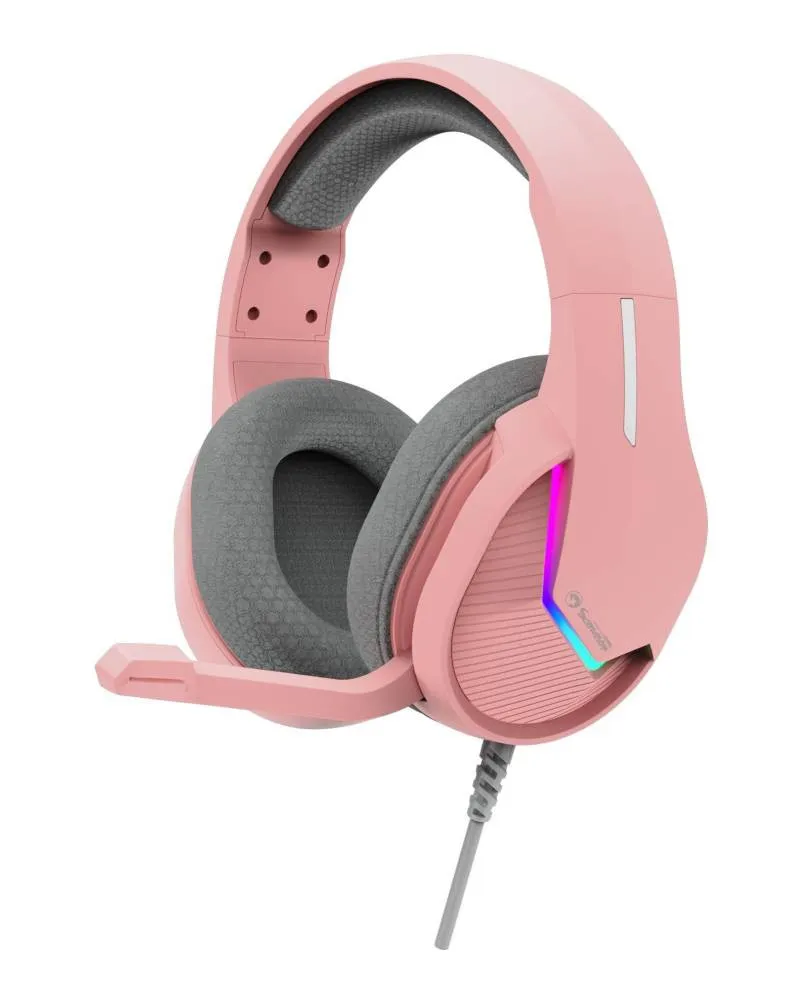 Slušalice Marvo Tactic 40 H8618 - Pink 