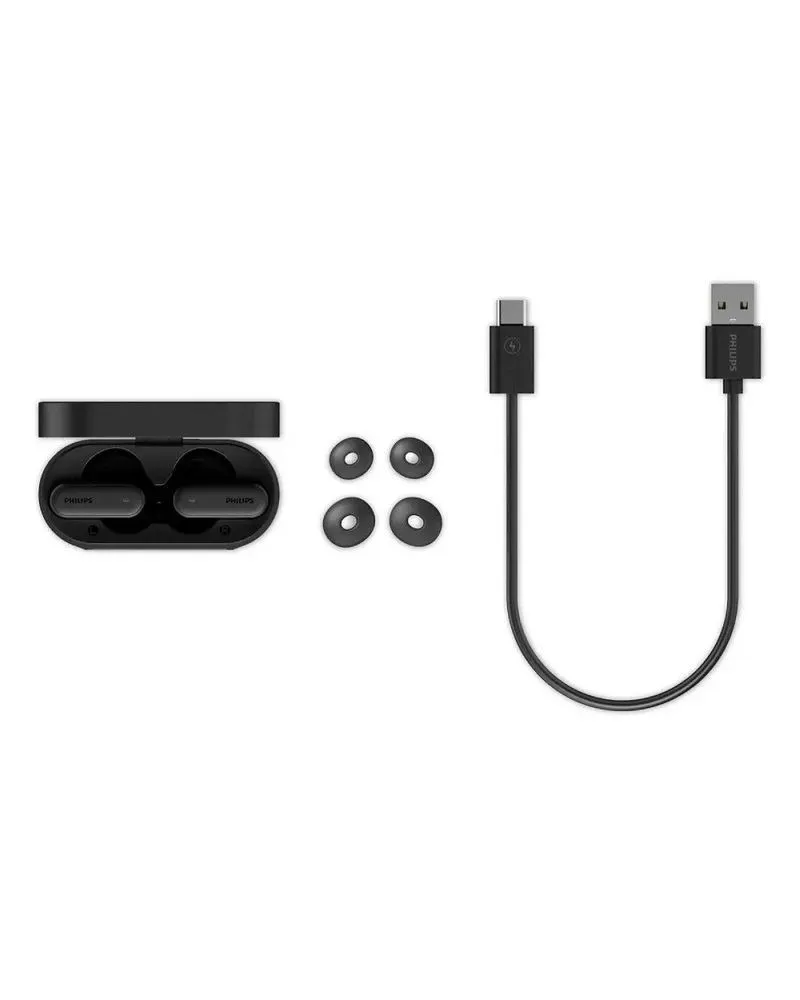 Slušalice Philips TAT6000BK/00 ANC - Black Bežične bubice 