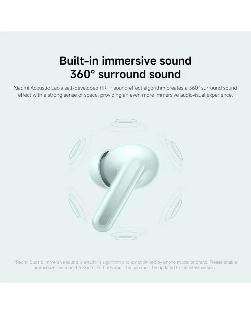 Slušalice Xiaomi Redmi Buds 6  White Bežične bubice 