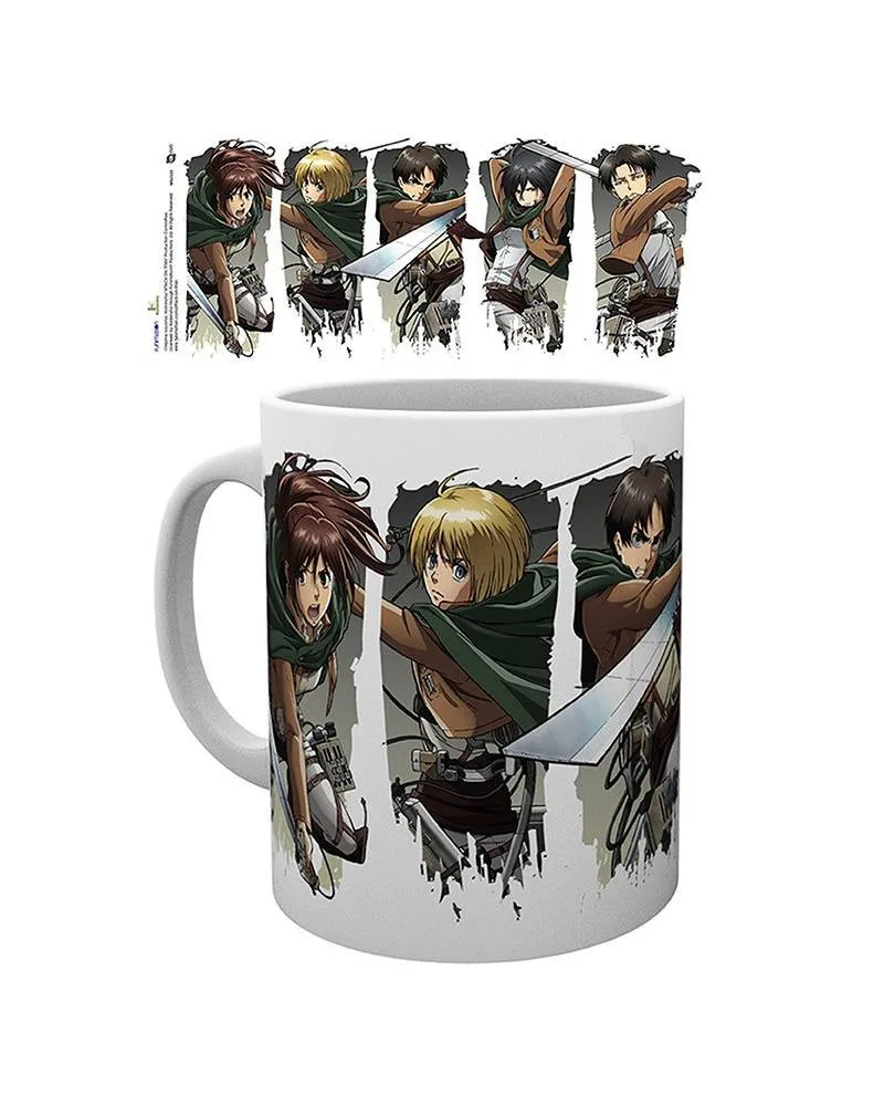 Šolja AbyStyle - Attack On Titan - Character Montage 