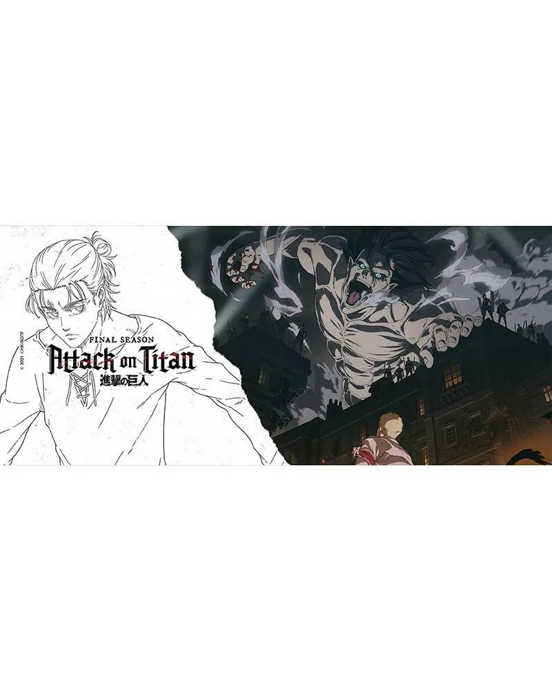 Šolja AbyStyle - Attack On Titan - S4 Key Art 