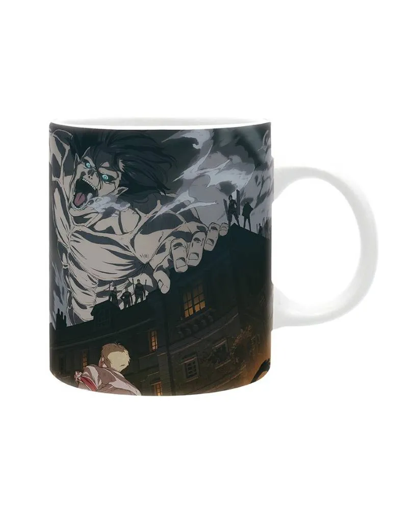 Šolja AbyStyle - Attack On Titan - S4 Key Art 