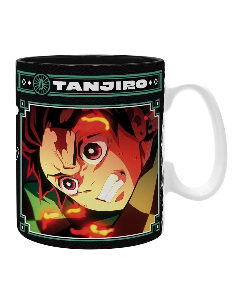 Šolja AbyStyle - Demon Slayer Kimetsu No Yaiba - Tanjiro (Black And Green) 