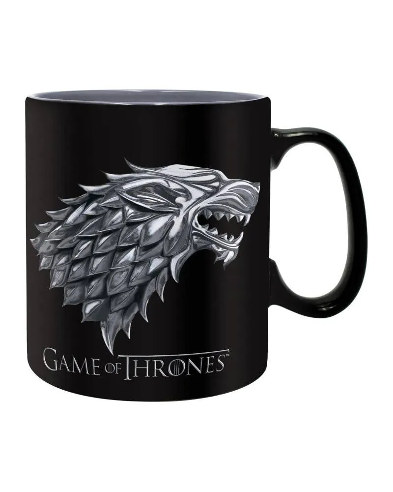 Šolja AbyStyle - Game Of Thrones - Stark - Winter is Coming - Black 