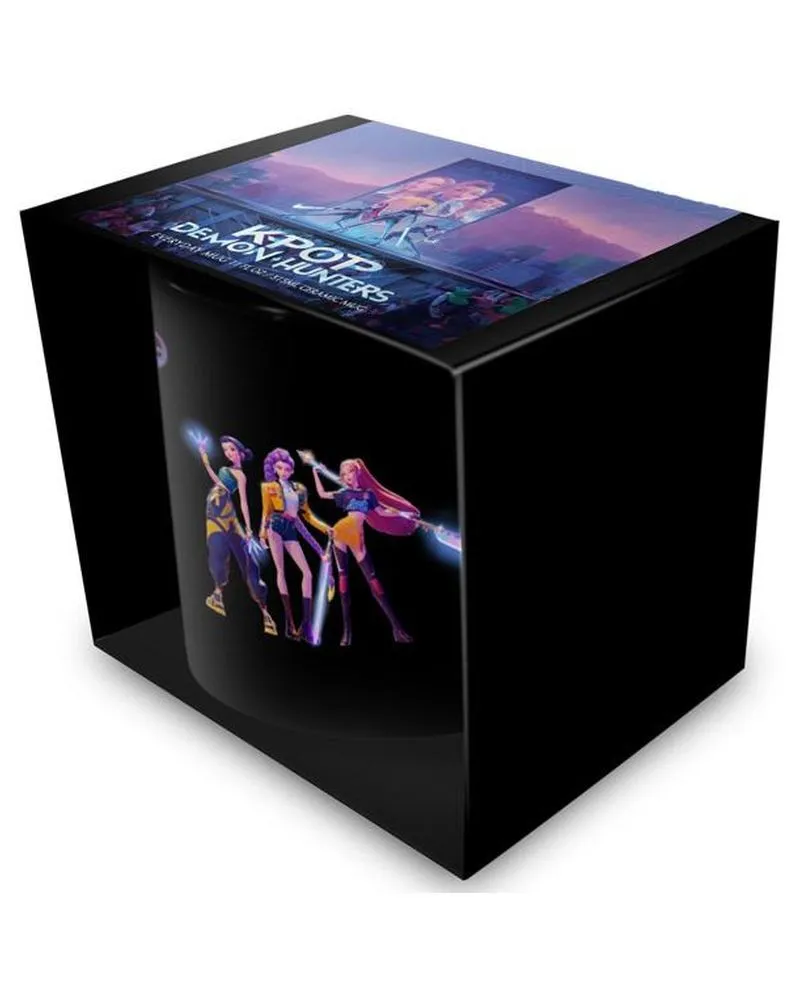 Šolja KPop Demon Hunters - Huntrix Mug - Black 