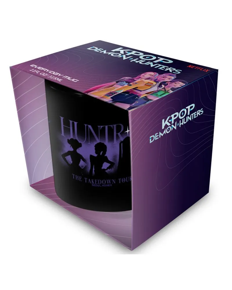 Šolja KPop Demon Hunters - Huntrix Mug - Black v2 
