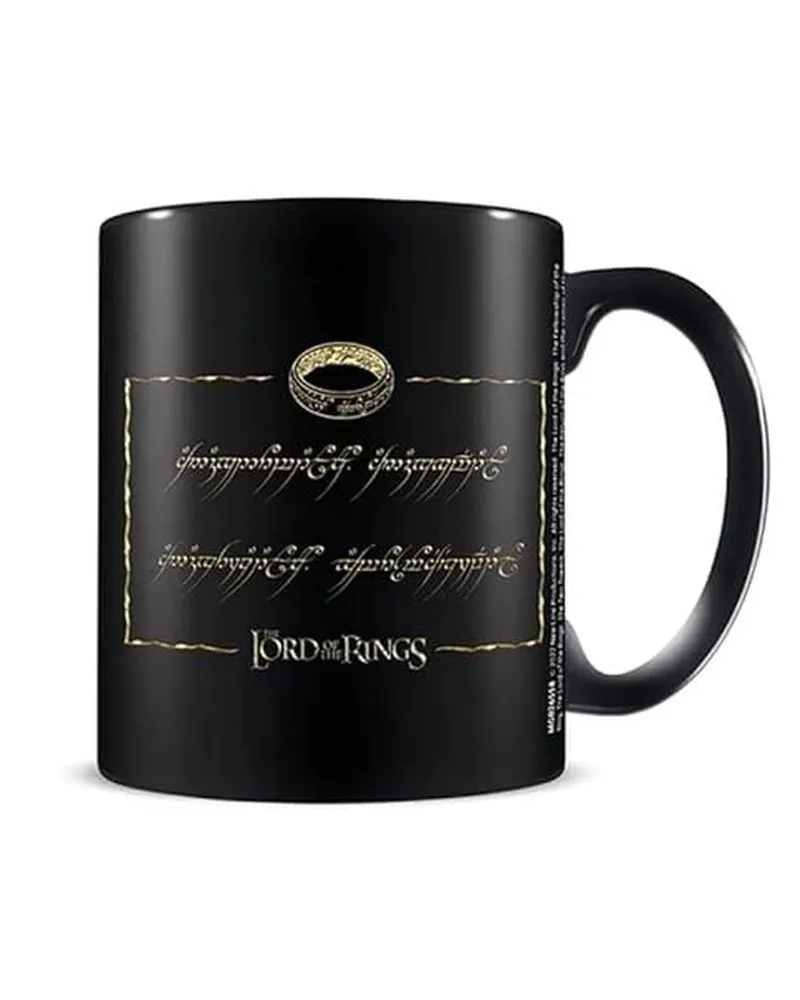 Šolja Lord Of The Rings - One Ring - Black Pod Mug 
