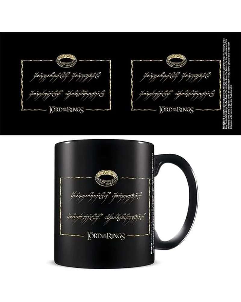 Šolja Lord Of The Rings - One Ring - Black Pod Mug 