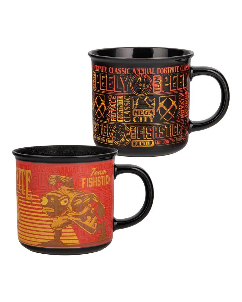 Šolja Paladone - Fortnite Heat Change Mug 