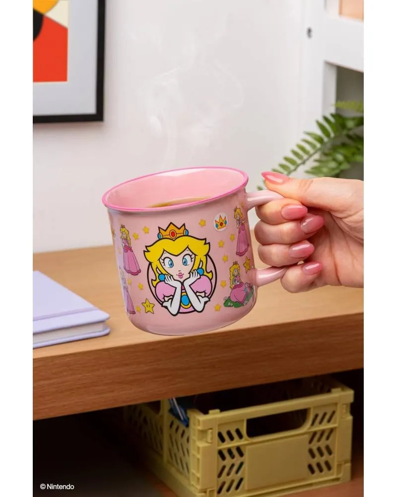 Šolja Paladone - Super Mario - Princess Peach Heat Change Mug 