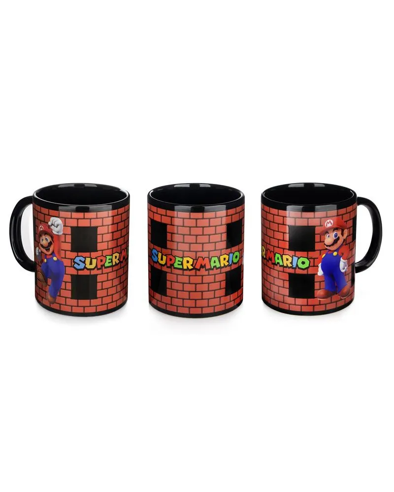Šolja Super Mario - Bricks - Heat Change Mug 
