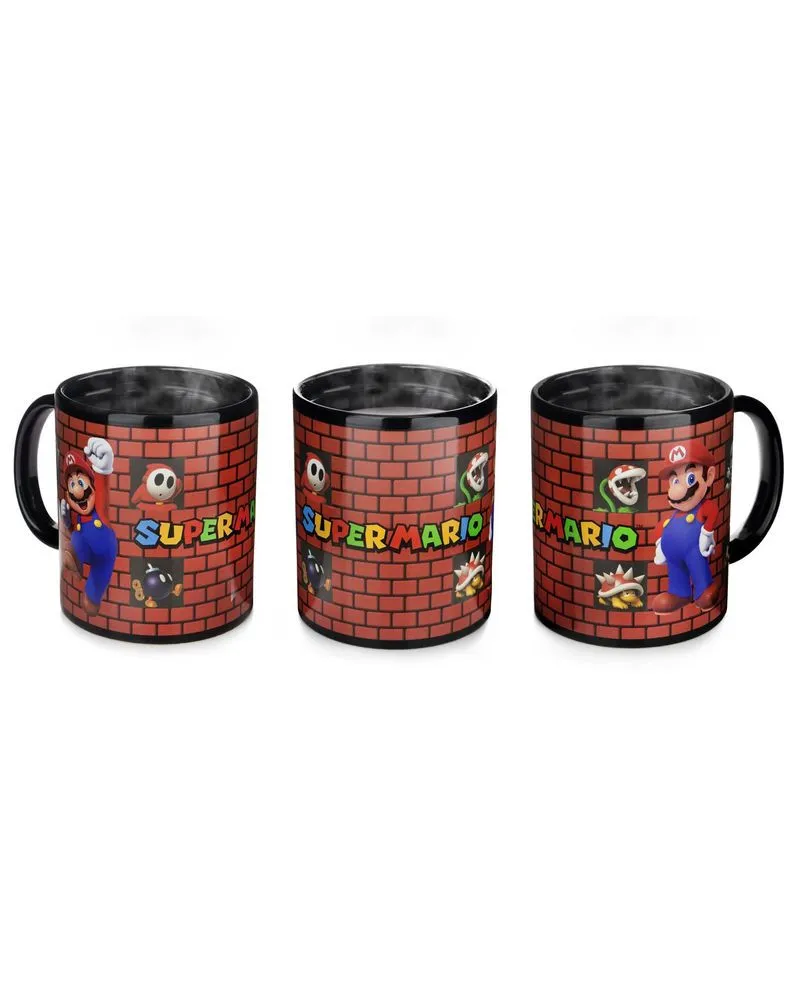 Šolja Super Mario - Bricks - Heat Change Mug 
