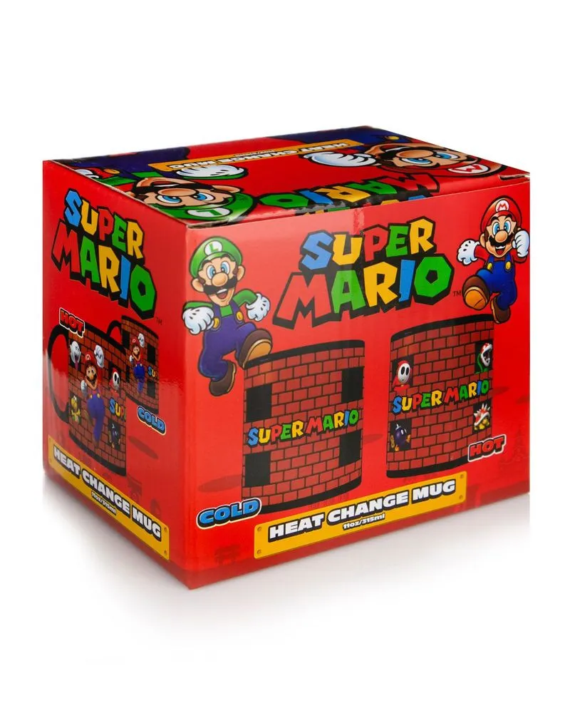 Šolja Super Mario - Bricks - Heat Change Mug 