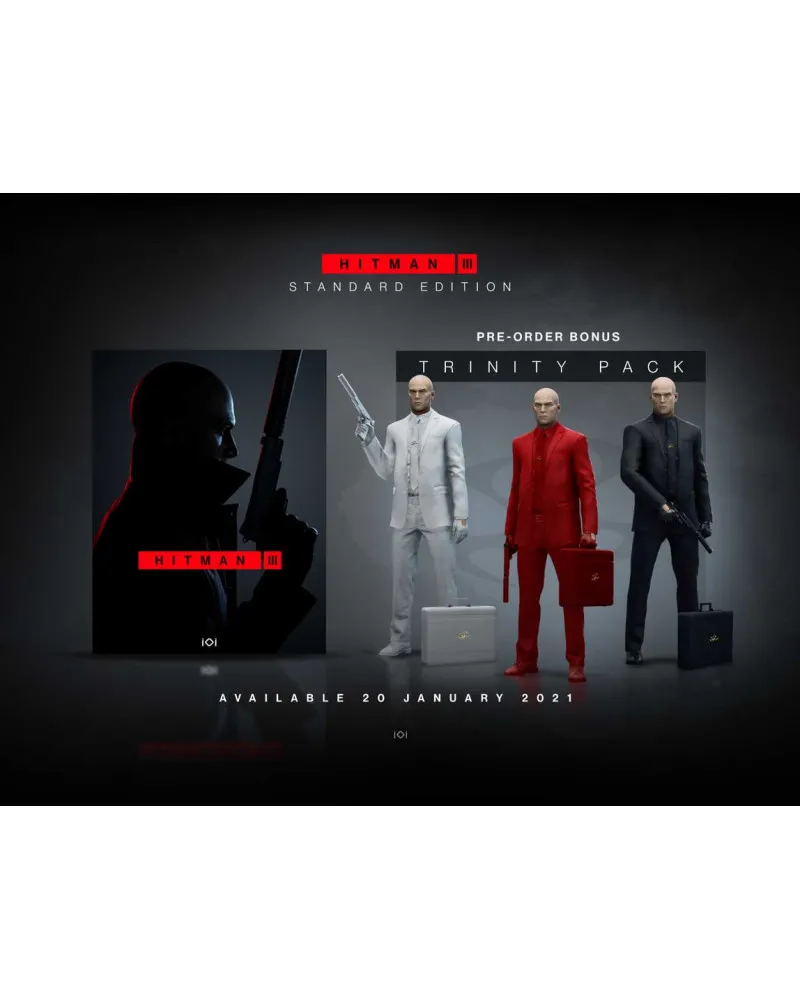 PS4 Hitman 3 Deluxe edition 